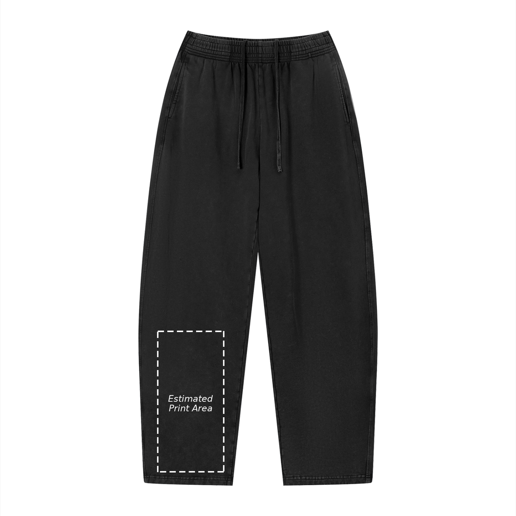 Unisex Vintage Wash Loose Sweatpants