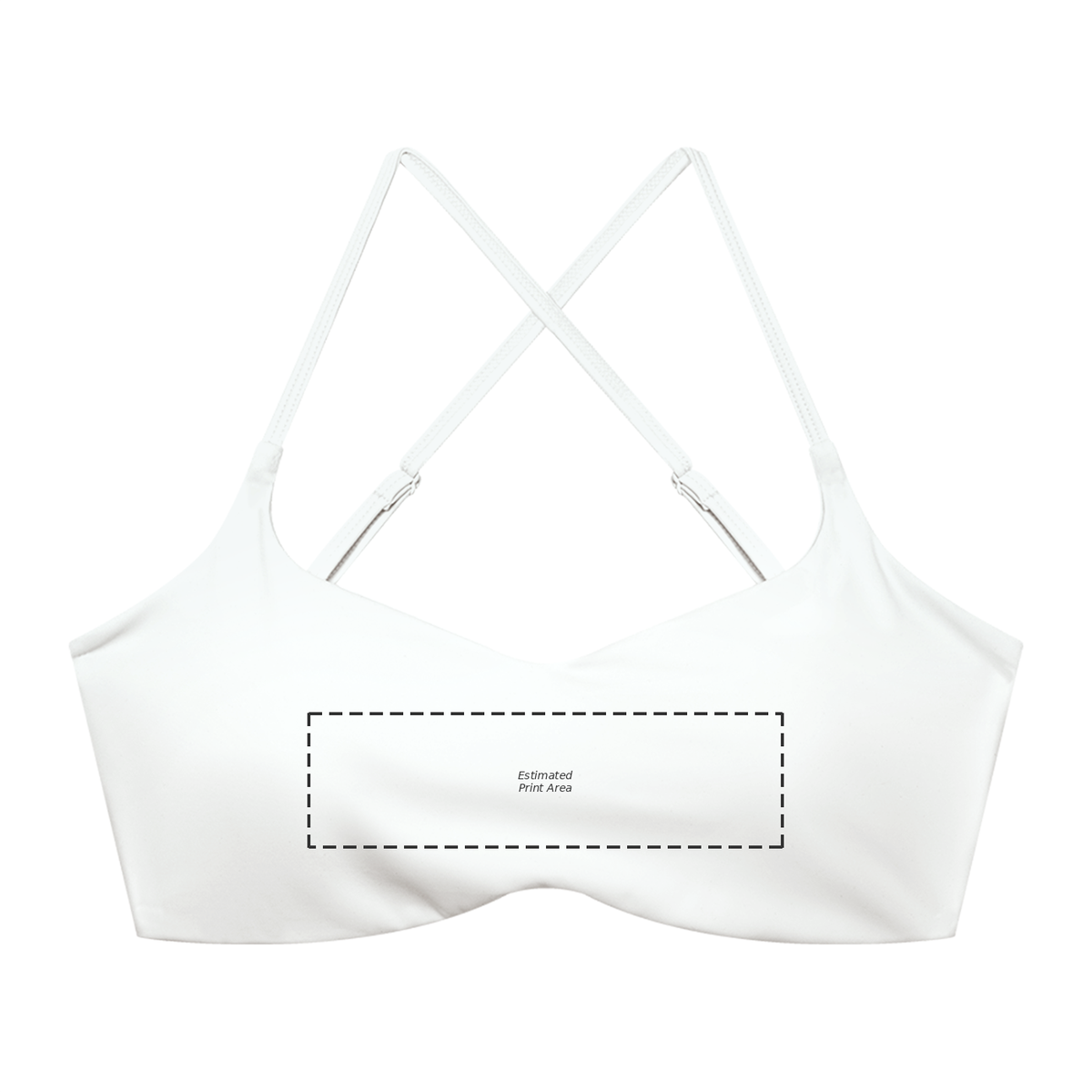 Women's Cropped Sports Bra Main image