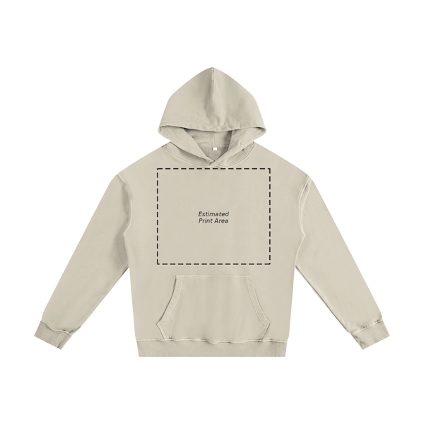 Vintage Washed Cotton Hoodie