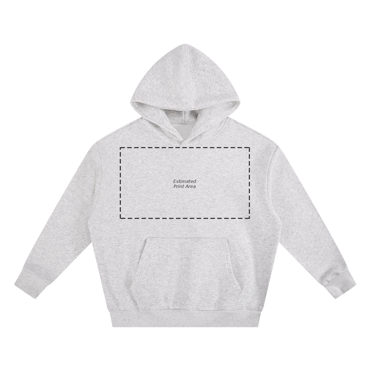 Essential Heavyweight Boxy Fleece Hoodie Main image