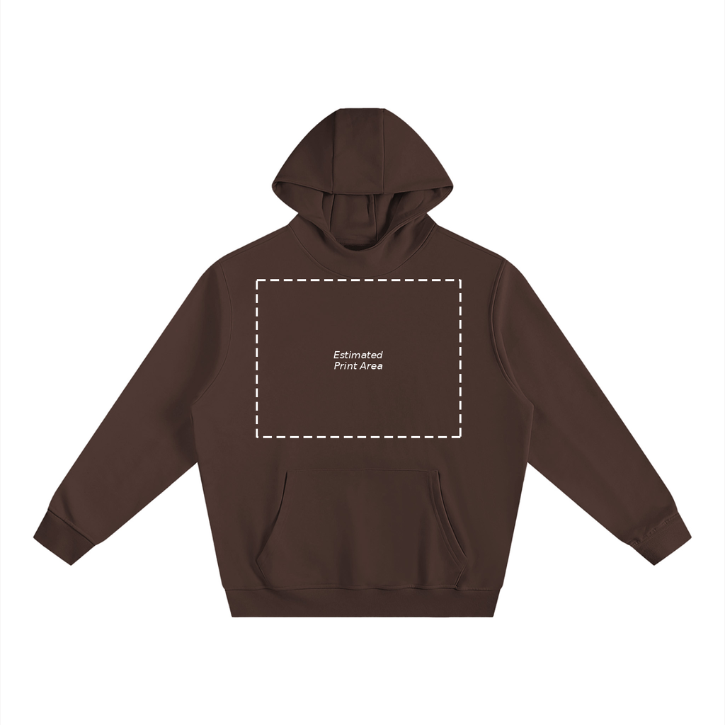 Fleeced High Neck Hoodie