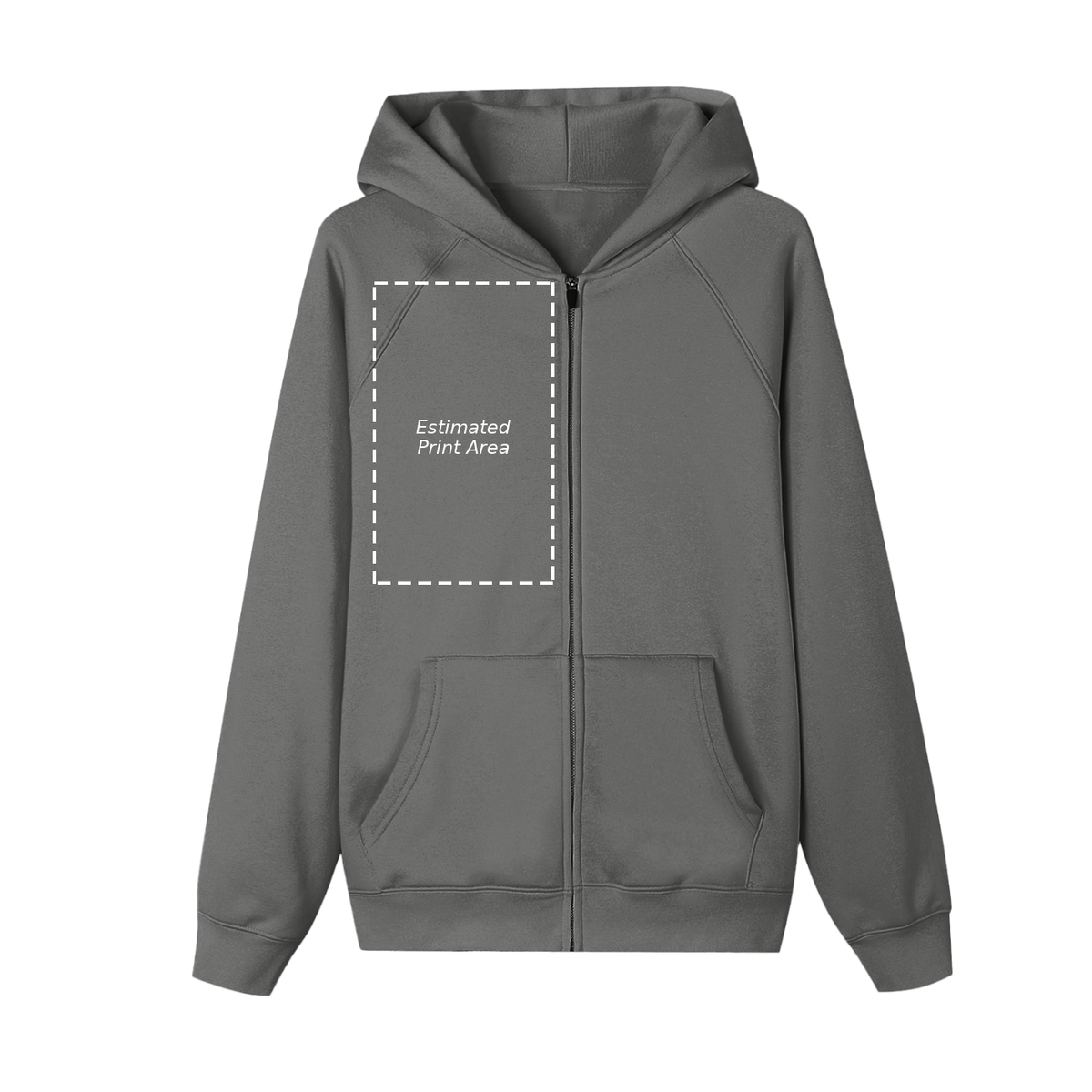 Essential Zip-up Fleece Hoodie Main image