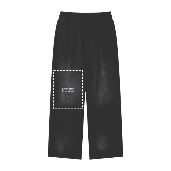 Sunfade Loose Fit Cotton Sweatpants