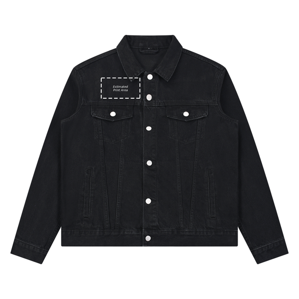 Unisex Vintage Wash Denim Jacket