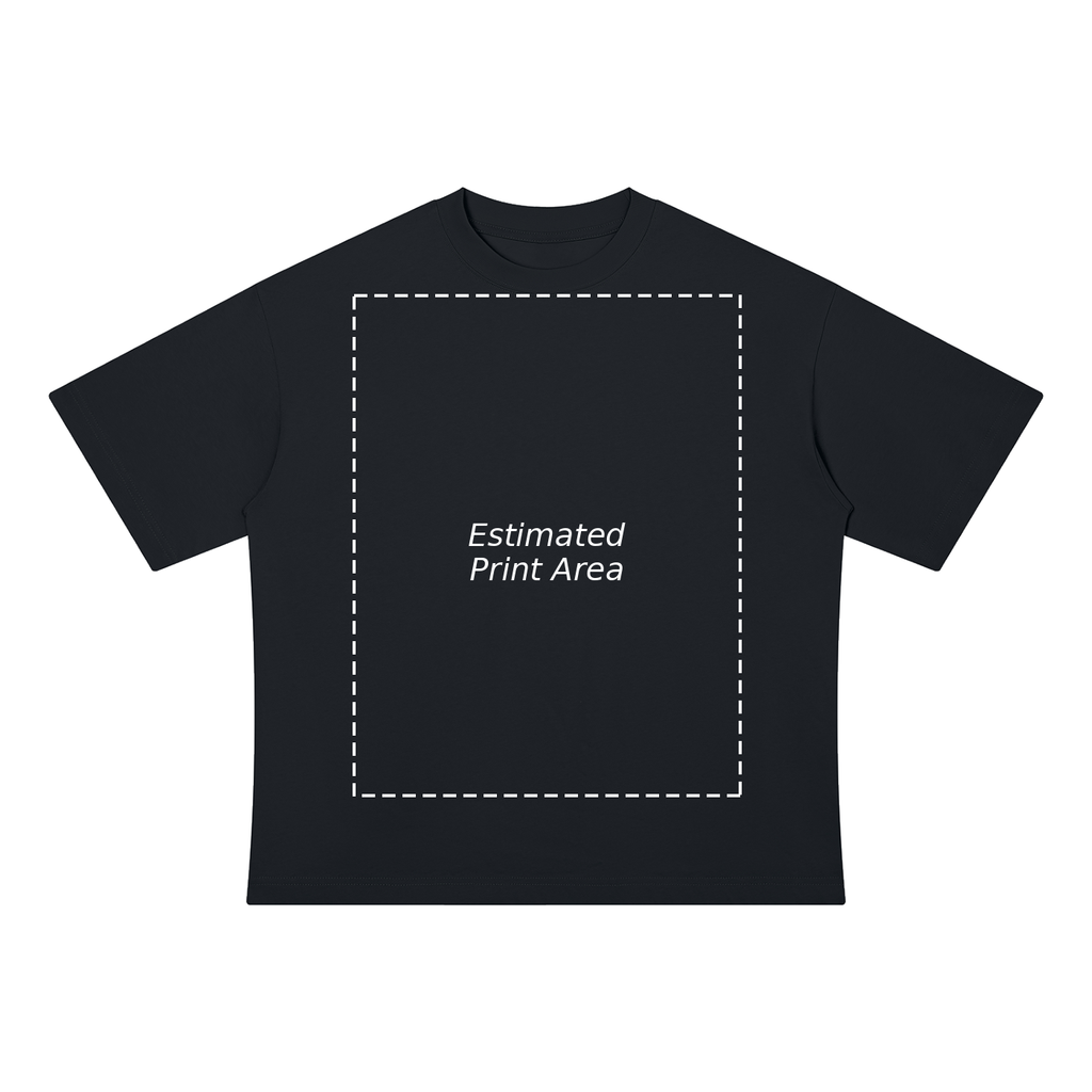 Unisex Drop Shoulder Cotton T-Shirt