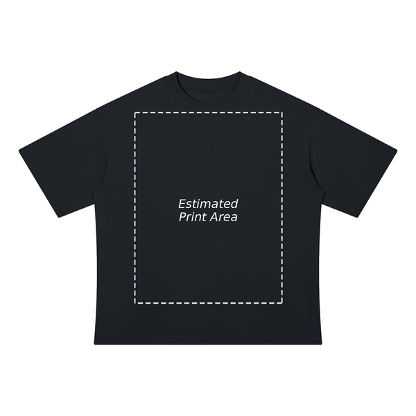 Unisex Drop Shoulder Cotton T-Shirt
