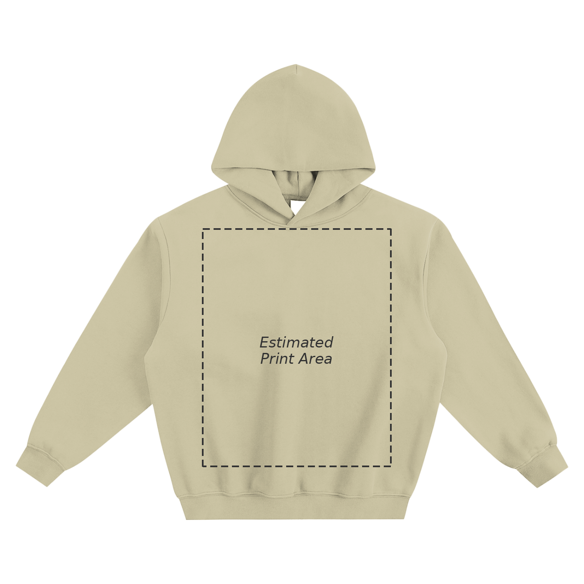 Fleeced Boxy Hoodie Main image