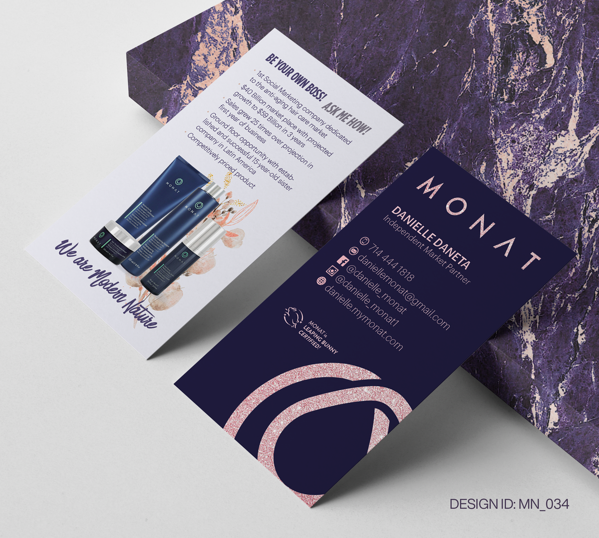 Monat Business Card Design 034